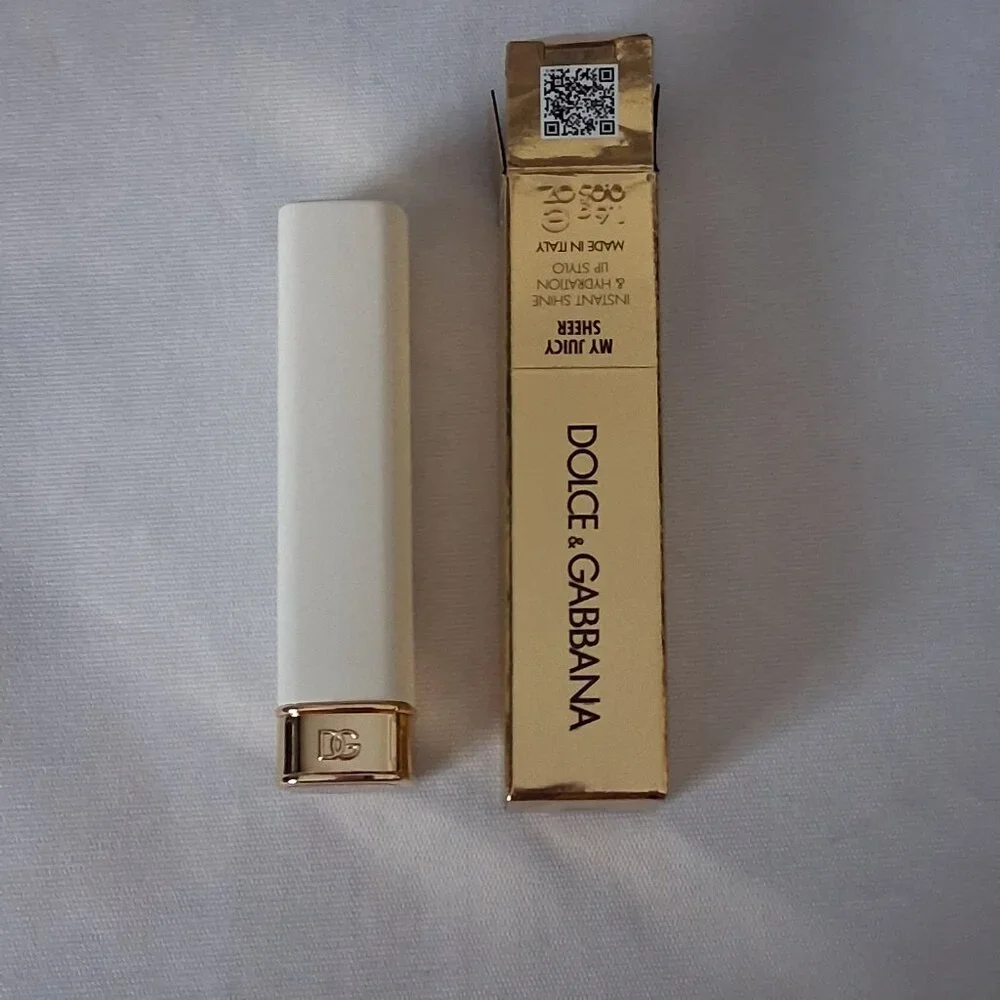Dolce & Gabbana My Juicy Sheer Lipstick Gloss My 1981 warm brown nude NIB